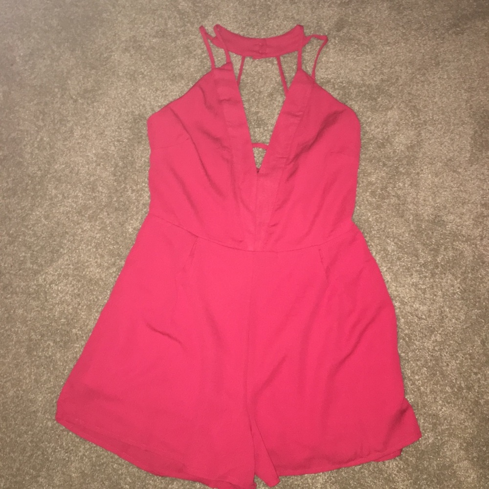 NWT Red Romper